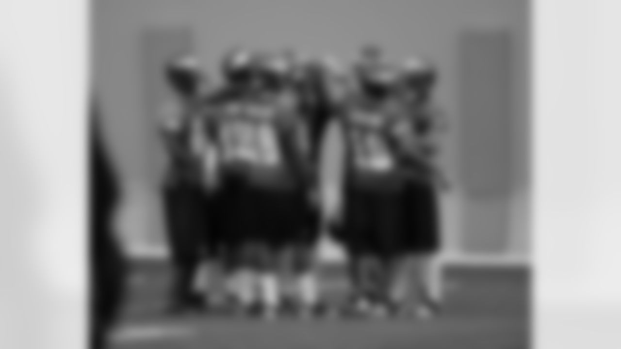 Receivers huddle