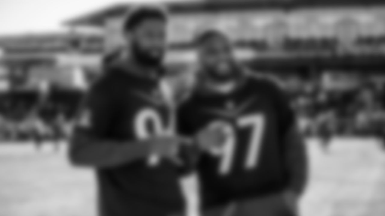 DE Josh Sweat and DT Javon Hargrave