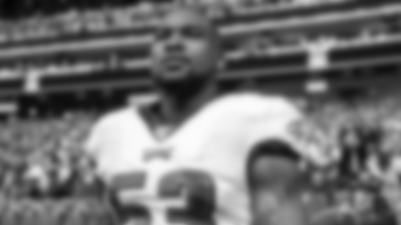 LB Nigel Bradham watches from the sidelines