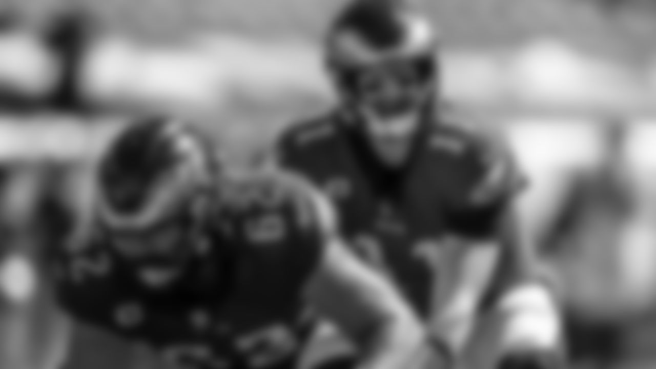QB Carson Wentz
Philadelphia Eagles vs. Los Angeles Rams at Lincoln Financial Field on September 20, 2020