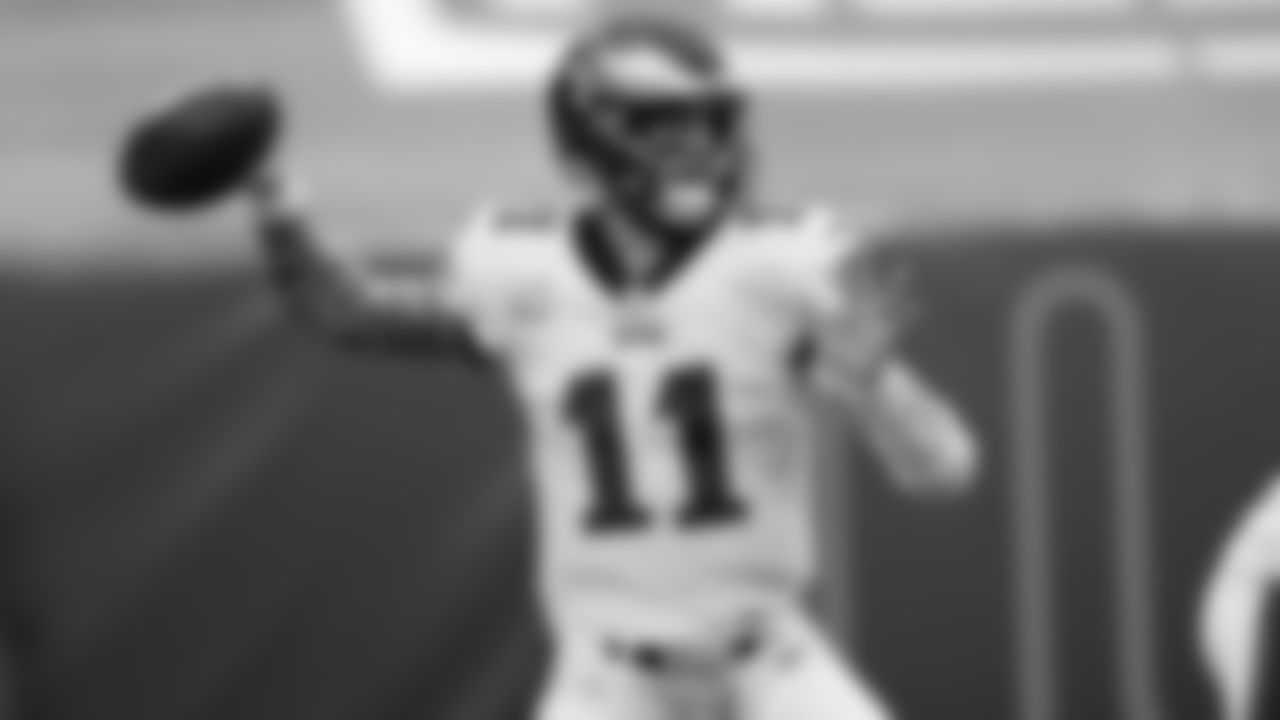 QB Carson Wentz
Philadelphia Eagles vs. New York Giants at MetLife Stadium on November 15, 2020
