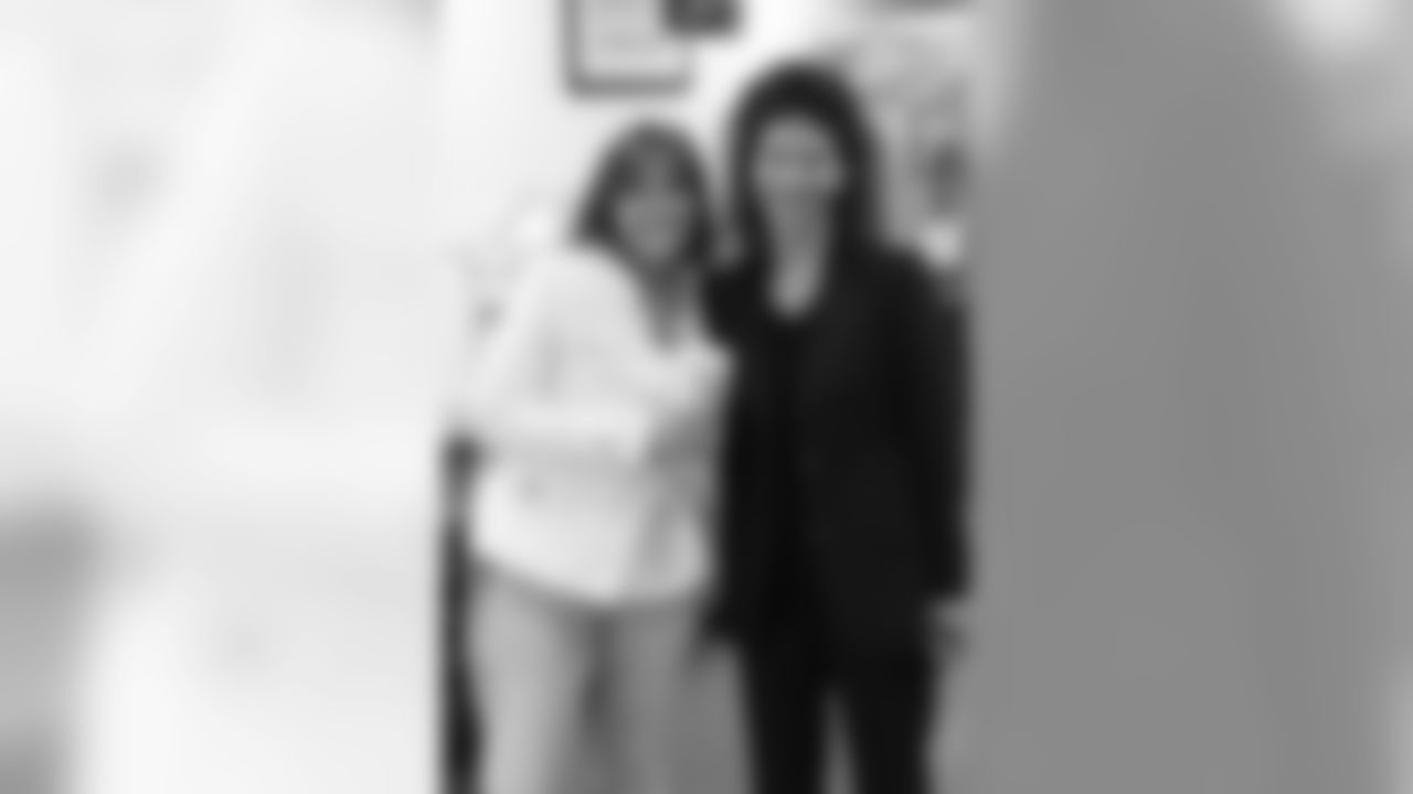 Christina Weiss Lurie, President Eagles Youth Partnership, Eagles Social Responsibility, was also in attendance