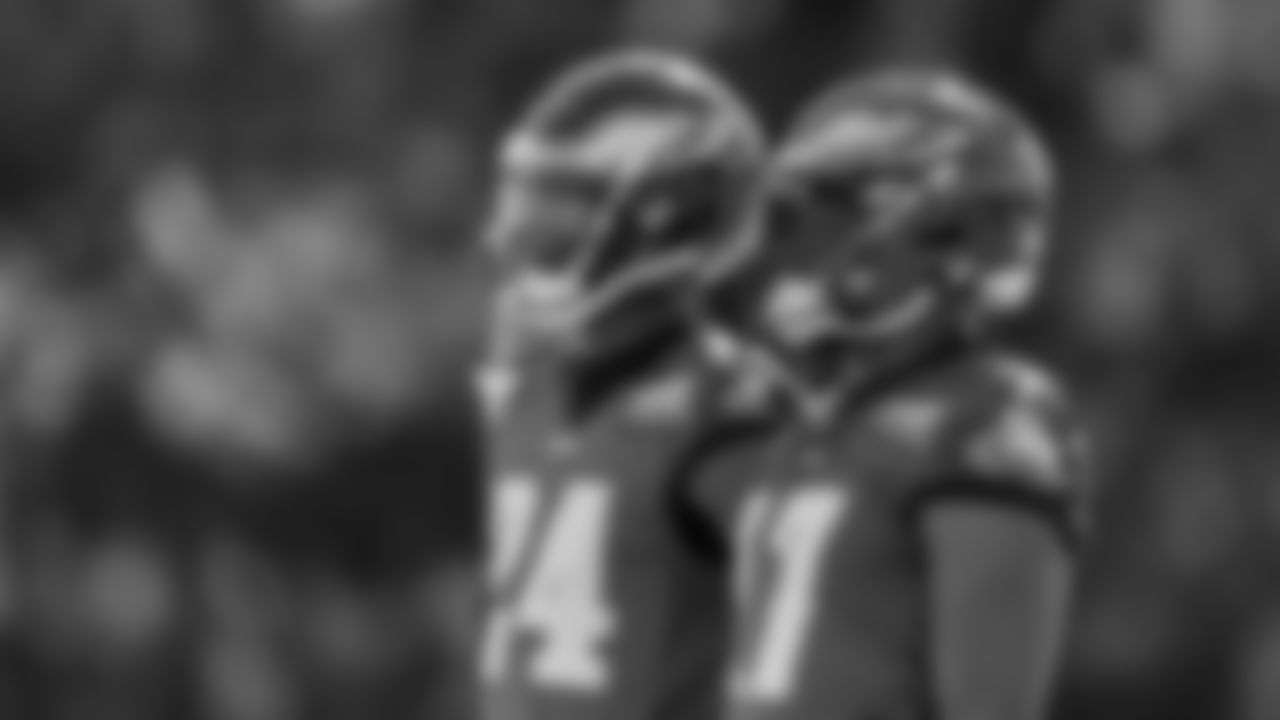 CB James Bradberry and LB Nakobe Dean.