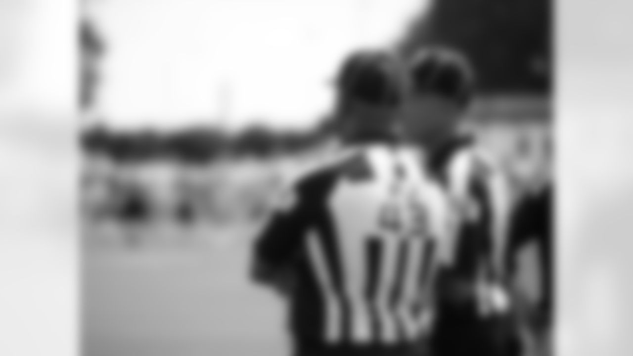 Some NFL officials took in Eagles practice on Thursday