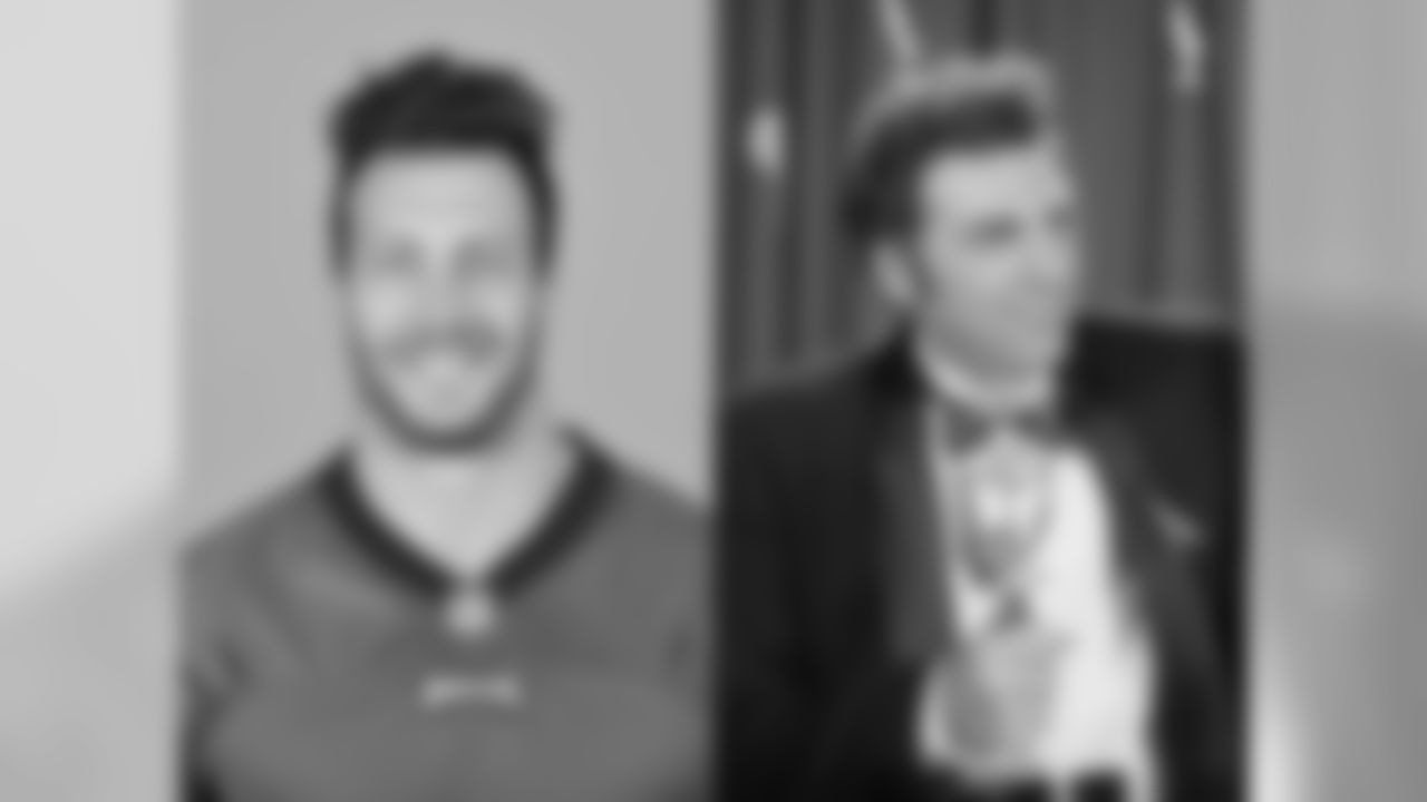 Connor Barwin and Michael Richards, better known as Cosmo Kramer from the TV show Seinfeld