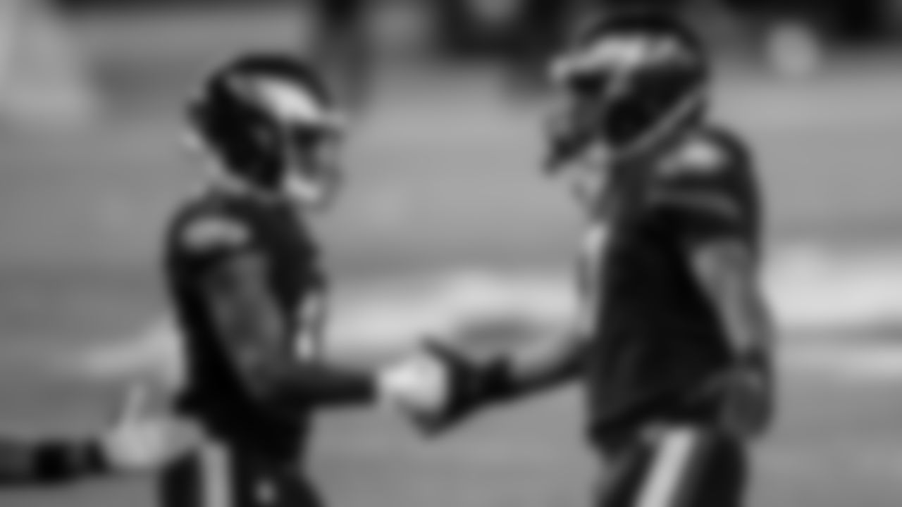 WRs Jalen Reagor and Alshon Jeffery
Philadelphia Eagles vs. New Orleans Saints at Lincoln Financial Field on December 13, 2020