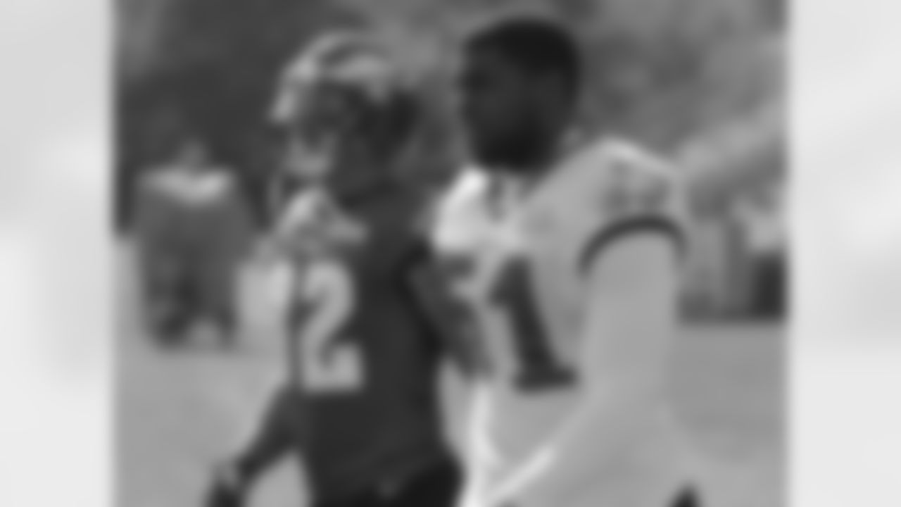 RB Chris Polk was back on the field today!
