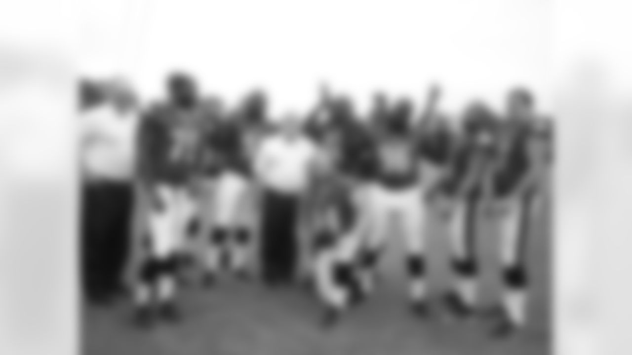 8 quarterback sacks is reason enough to flex some muscle