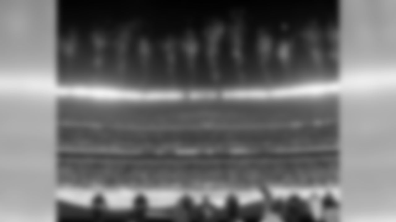 The scene at Lincoln Financial Field