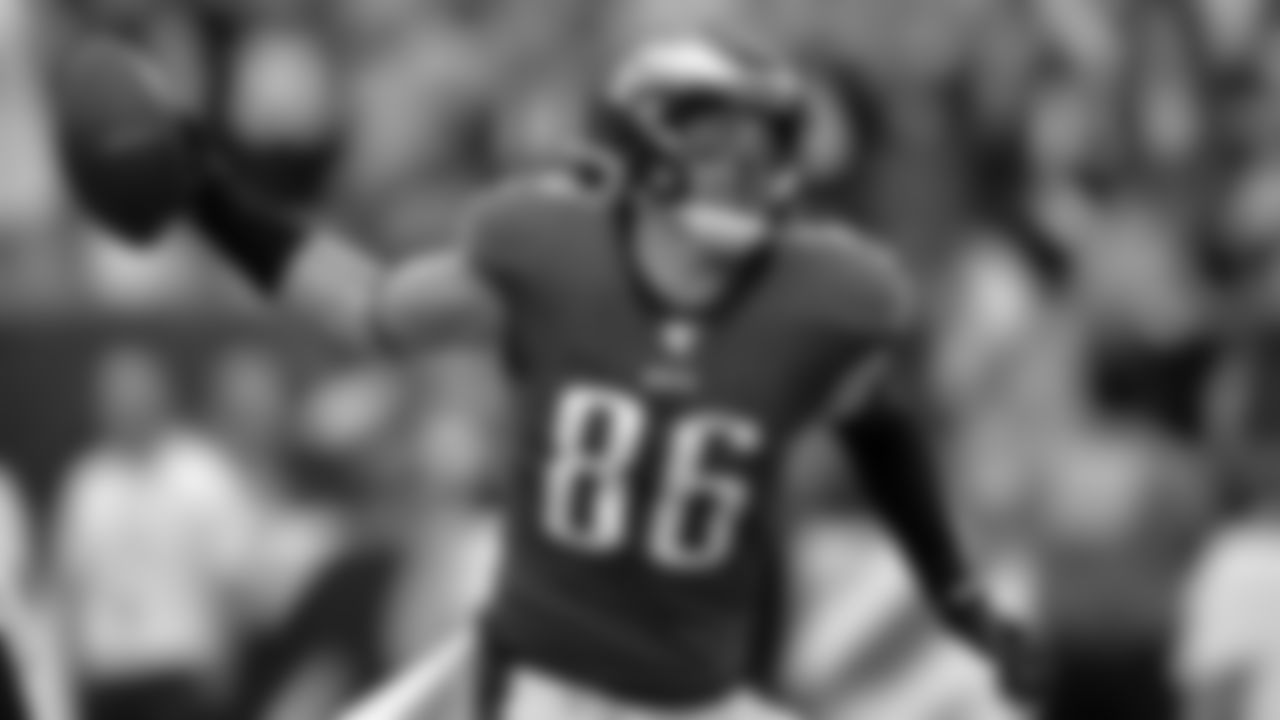 TE Zach Ertz
Philadelphia Eagles vs. New York Jets at Lincoln Financial Field on October 6, 2019