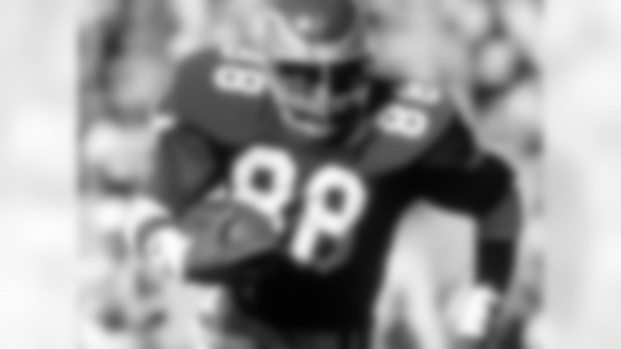 A monster at the tight end position, Keith Jackson (No. 13 overall, 1988) was one of the most prolific at his position in franchise history