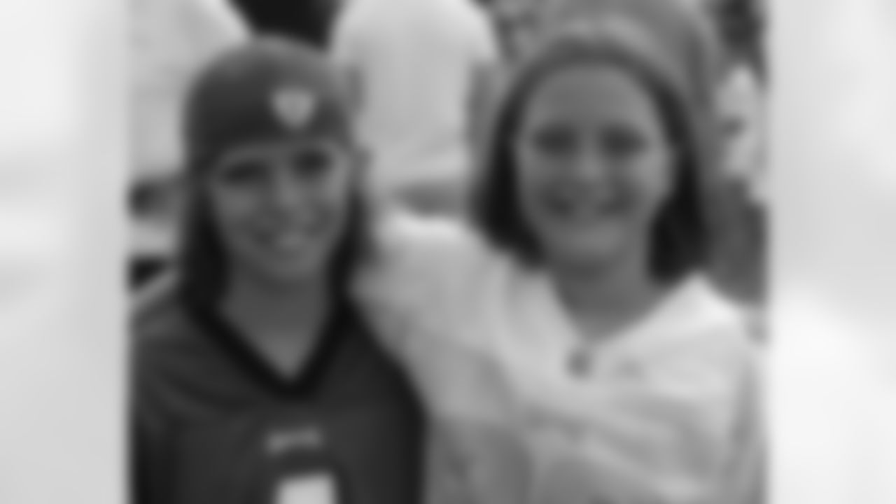 Two siblings together at Training Camp