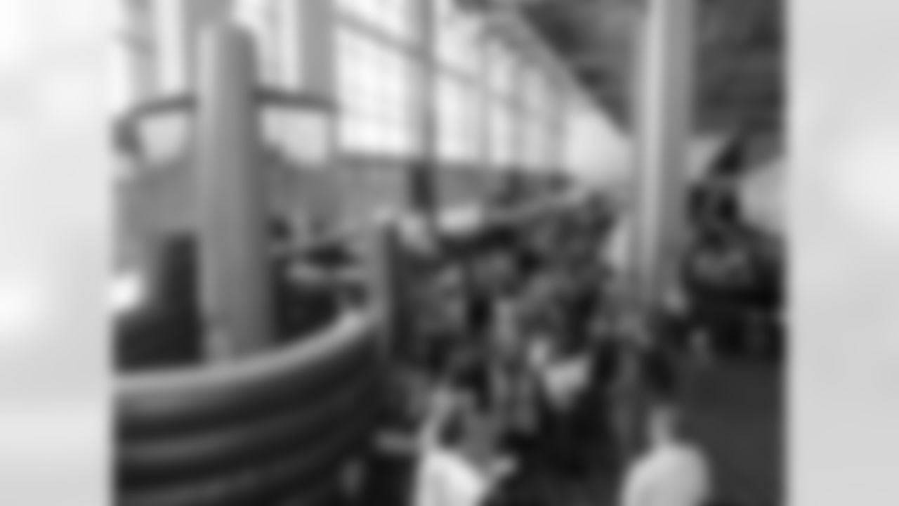 The view from a jam-packed SCA Club at Lincoln Financial Field