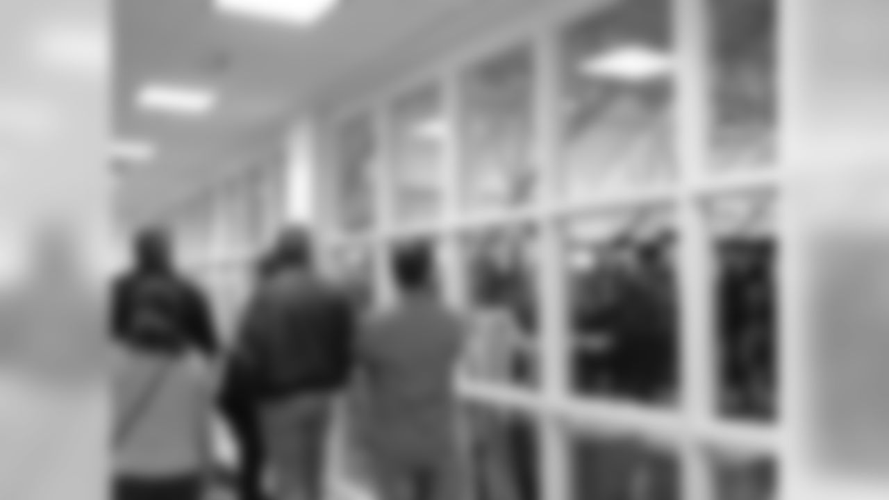 Guests were even given a tour of the NovaCare Complex