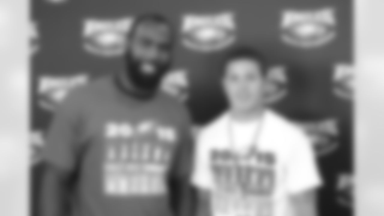 Malcolm Jenkins with one of his opponents