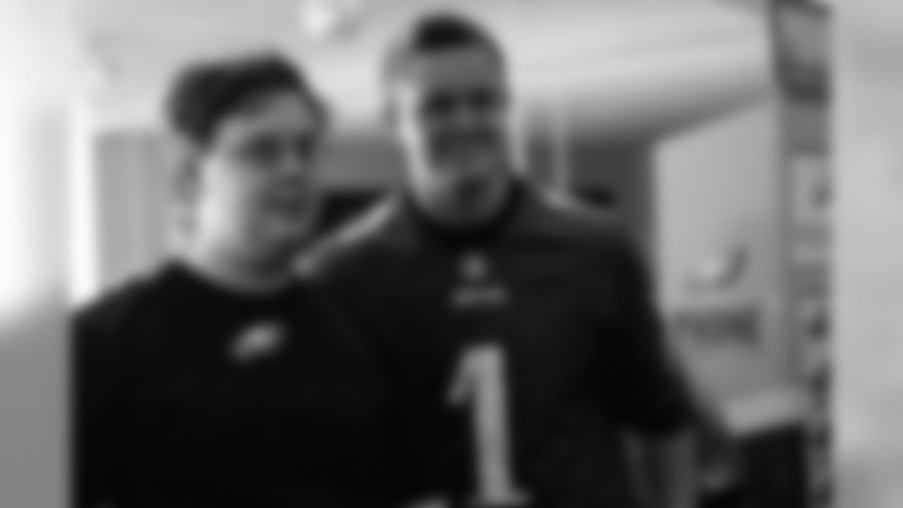 Eagles kicker Cody Parkey also stopped by
