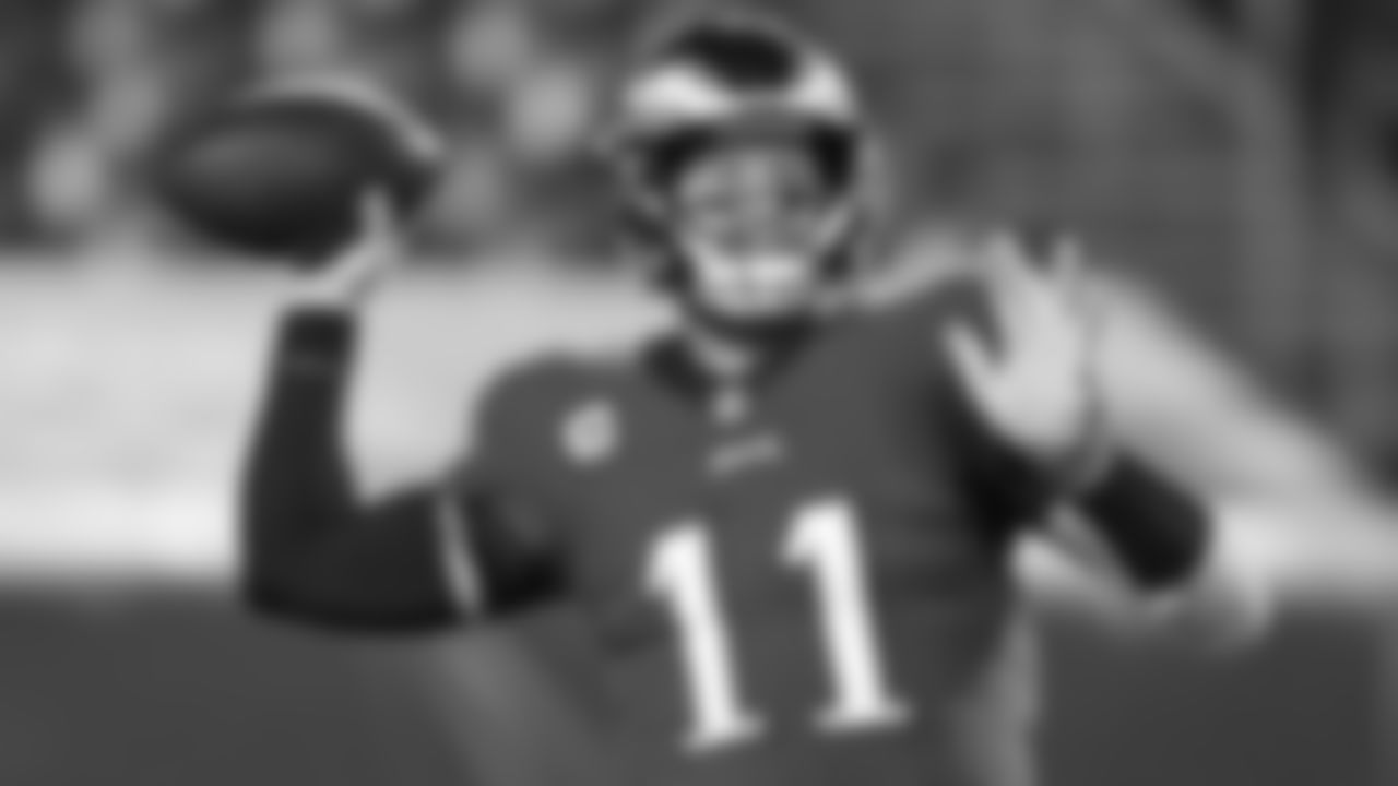 QB Carson Wentz
Philadelphia Eagles vs. Seattle Seahawks at Lincoln Financial Field on November 30, 2020
