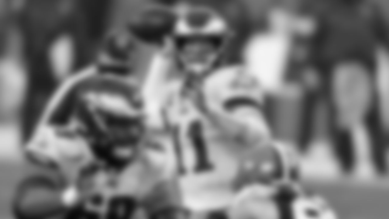 QB Carson Wentz
Philadelphia Eagles vs. Cleveland Browns at FirstEnergy Stadium on November 22, 2020