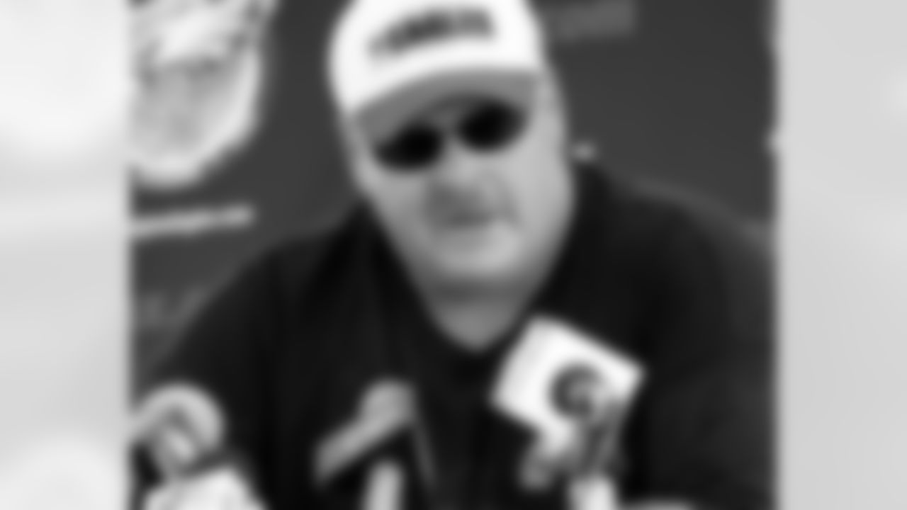 Head coach Andy Reid during his post-practice press conference
