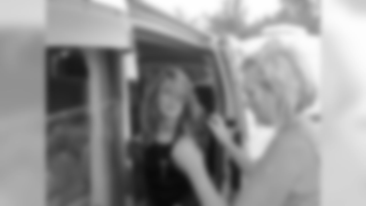 Emily B. // 2011 Atlanta Falcons Cheerleaders Swimsuit Calendar Photo Shoot // 2011 // Bermuda -
