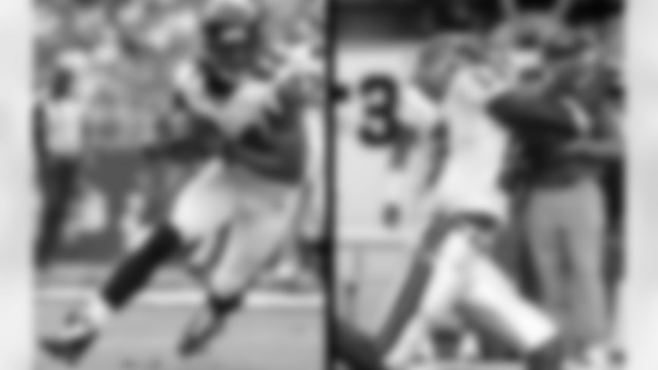 Roddy White: University of Alabama-Birmingham
March Madness Fact: The Blazers men's basketball team started a three-year run in the tournament after making it to the Sweet 16 in 2004, following Roddy White's last season with the football team.