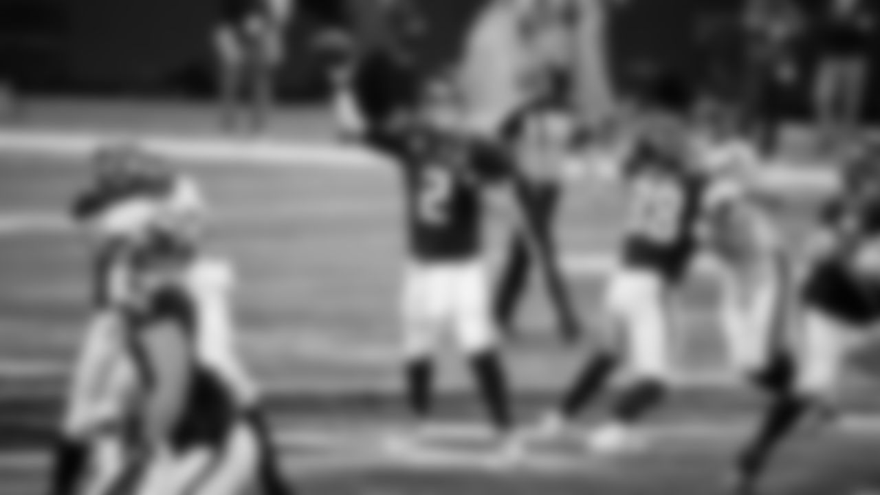 Atlanta Falcons quarterback Matt Ryan #2 prepares to pass against the Tampa Bay Buccaneers on December 20, 2020.