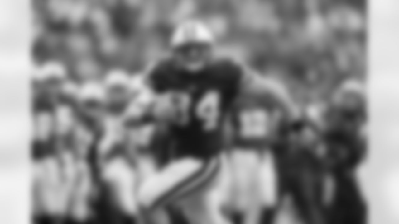The Falcons selected Wisconsin fullback Bradie Ewing with their fifth-round pick, No. 157 overall, during the 2012 NFL Draft // 2012 NFL Draft // April 28, 2012 // Associated Press
