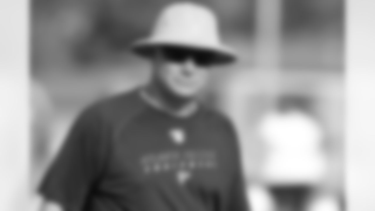 Head coach Mike Smith // 2011 Russell Athletic Training Camp - Day 4 // August 1, 2011 // Flowery Branch, Ga. —