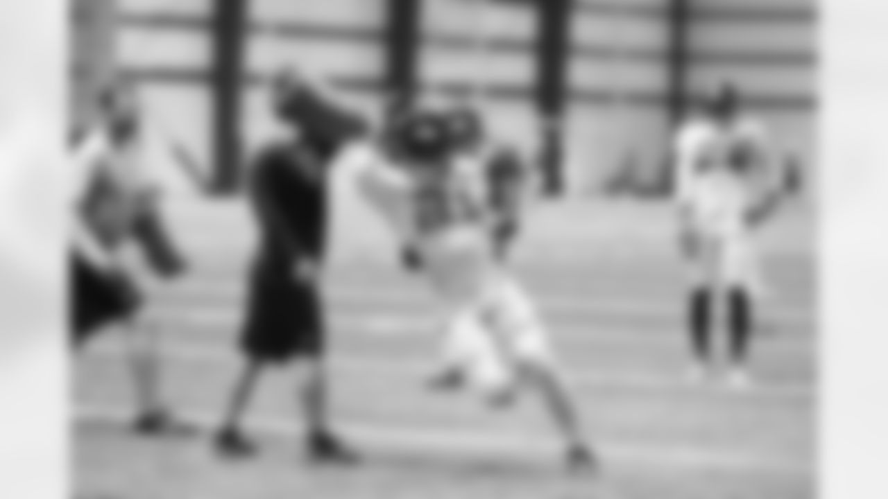 CB Desmond Trufant participates in a drill