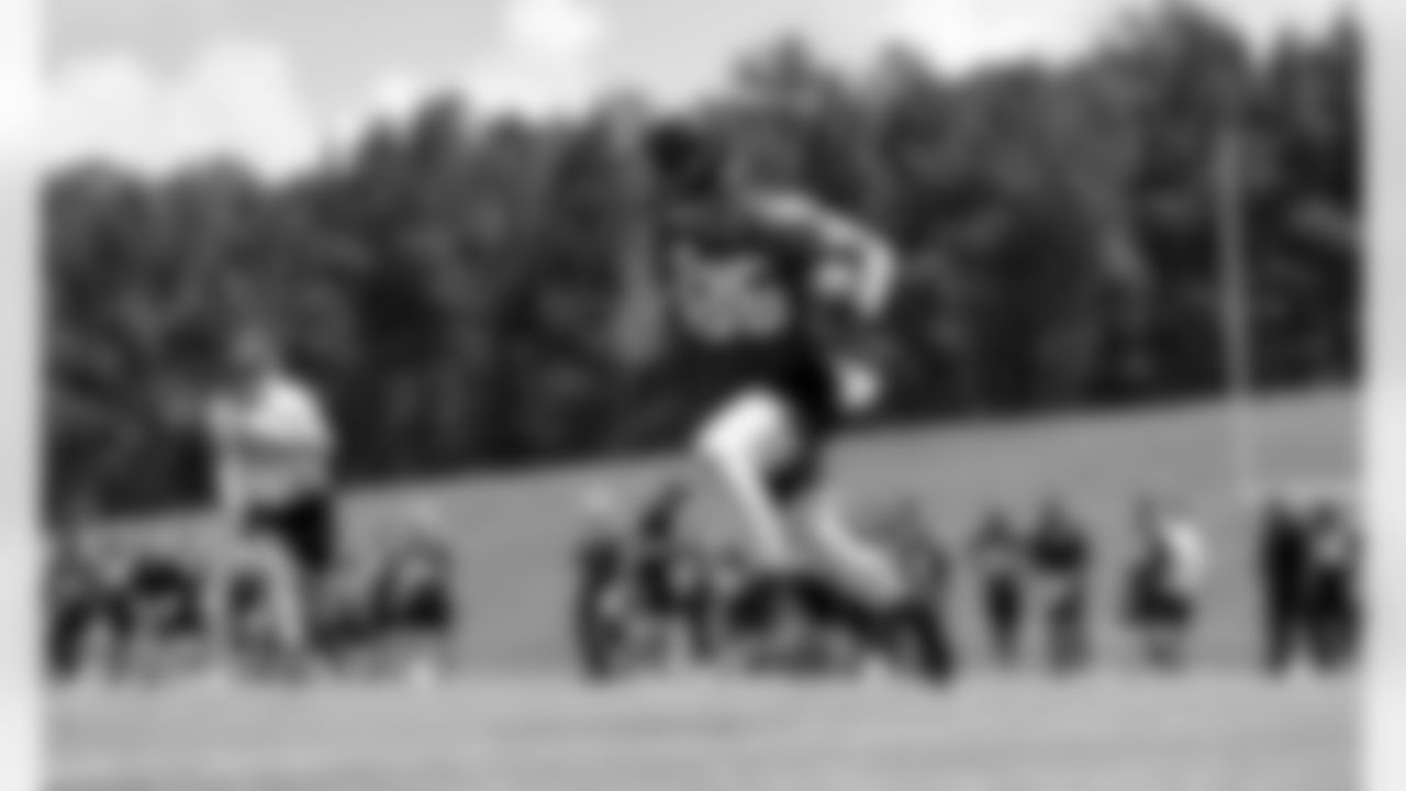 May 20, 2019 - Scenes from OTA's at Atlanta Falcons Training Camp in Flowery Branch, GA.