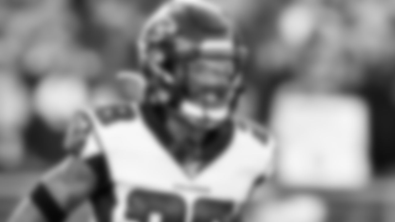 Atlanta Falcons defensive back Jordan Miller #28
