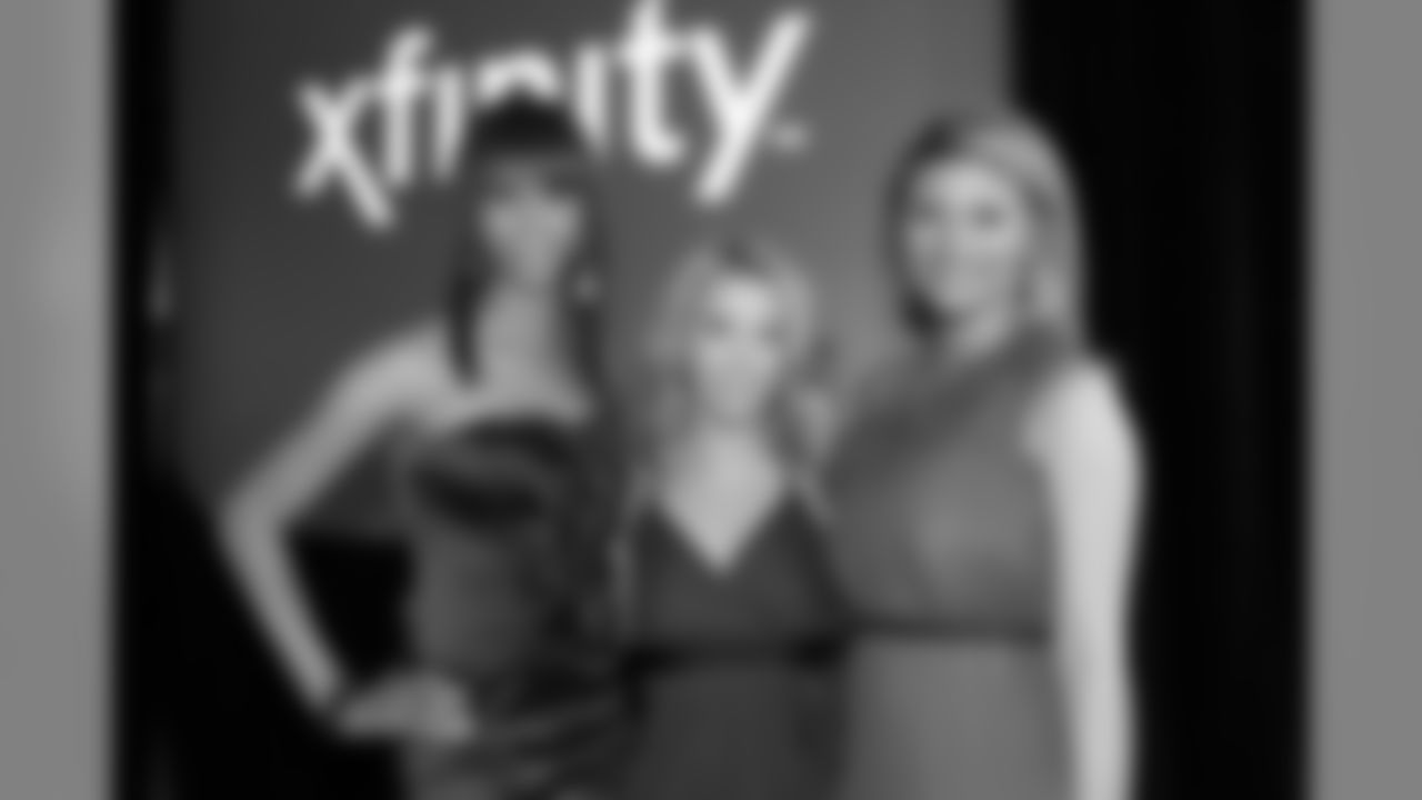 Ariel A., Amanda T. and Naiz B. // 2011 Atlanta Falcons Cheerleaders XFinity Release Party // 2011 // Atlanta -