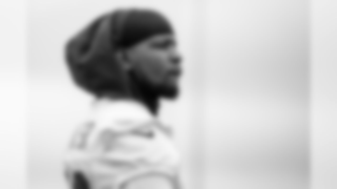 Atlanta Falcons wide receiver Mohamed Sanu #12 looks on during practice. (Photo by Kara Durrette/Atlanta Falcons).