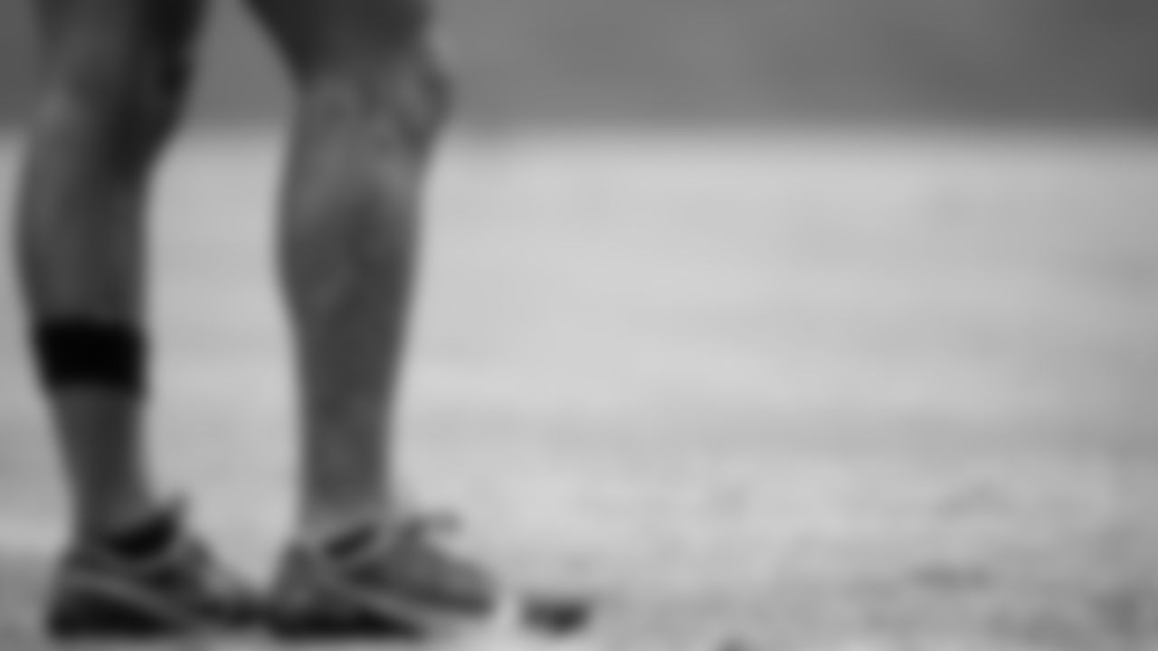 A detail shot of Atlanta Falcons safety JR Pace #41 standing during organized team activities in Phase III of the Atlanta Falcons offseason program on May 25, 2021.