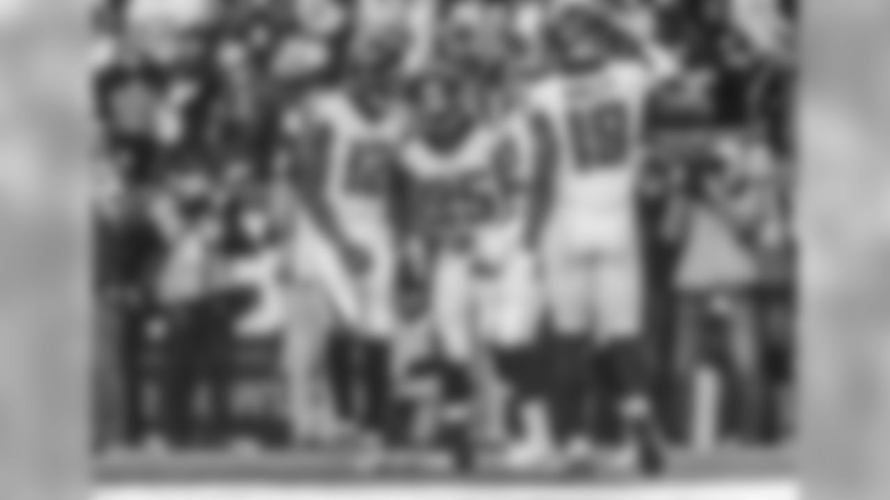 WR Mohamed Sanu, RB Ito Smith, WR Calvin Ridley
Atlanta Falcons / Kara Durrette