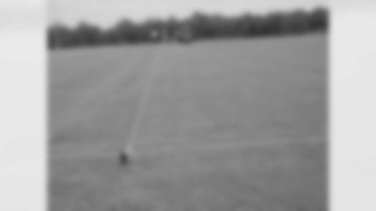 Jim "The Sodfather" Hewitt and his crew get ready to paint lines on the field // 2011 Training Camp Setup // July 22, 2011 // Flowery Branch, Ga. —
