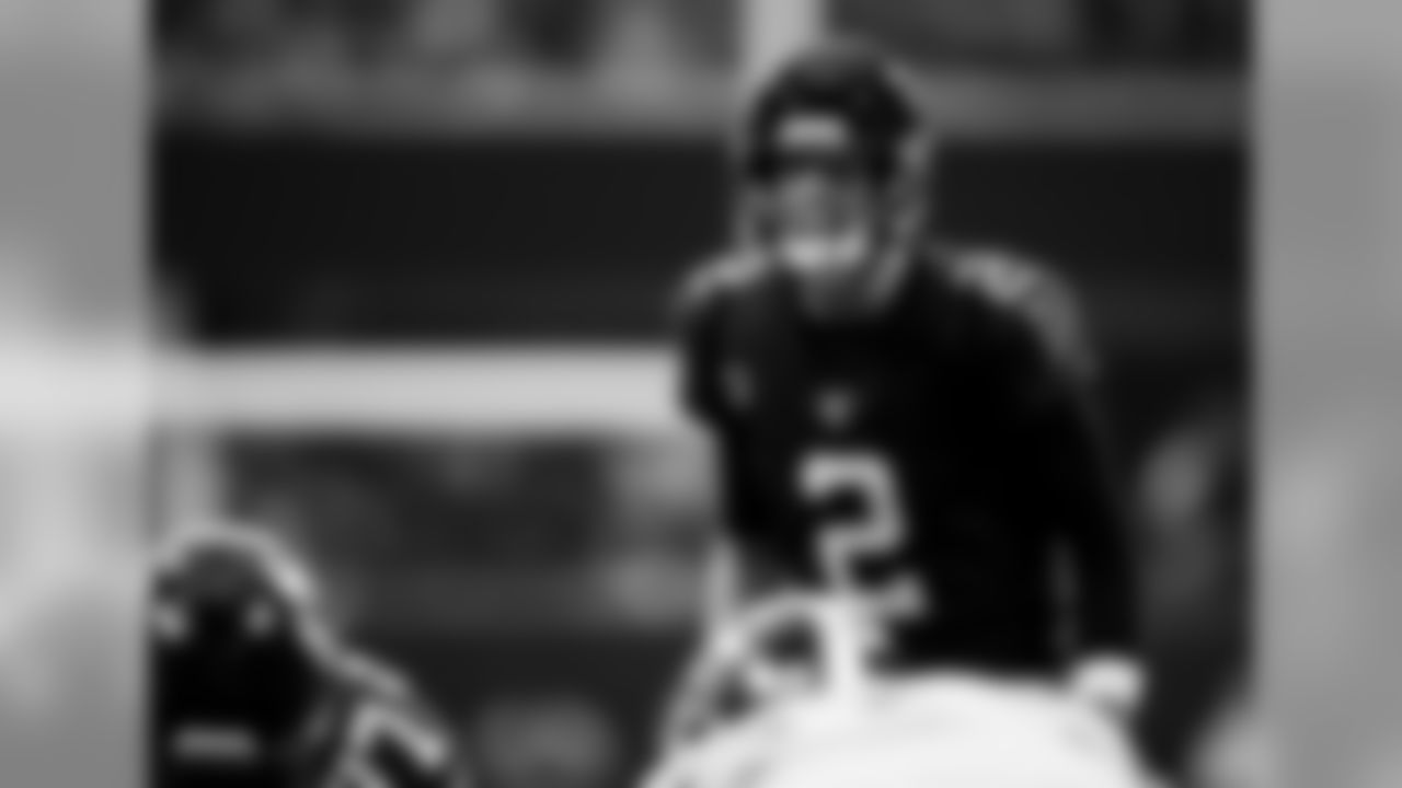 Atlanta Falcons quarterback Matt Ryan #2 in action during the game against the Tennessee Titans at Mercedes-Benz Stadium in Atlanta, Georgia, on Sunday September 29, 2019. (Photo by AJ Reynolds/Atlanta Falcons)