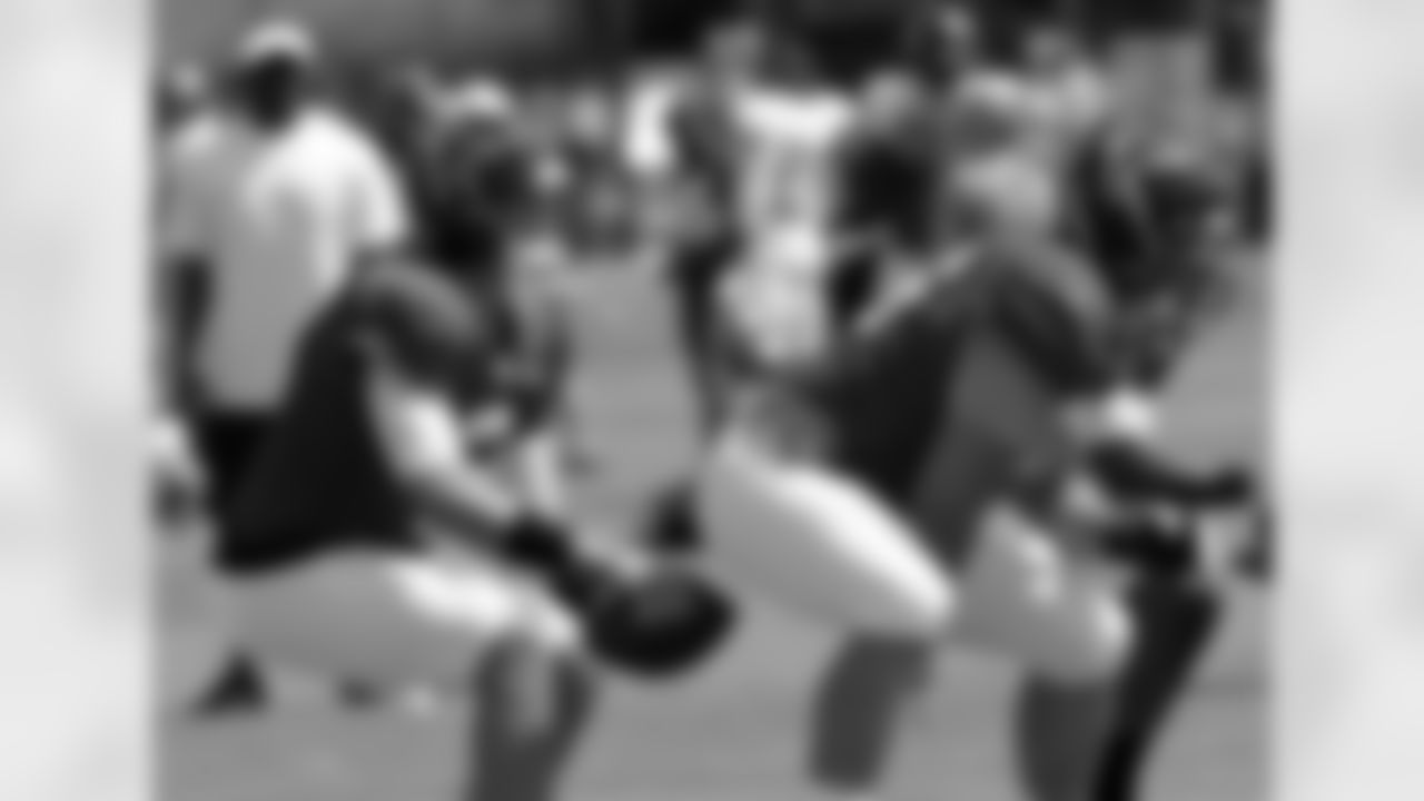 QB Matt Ryan takes the snap