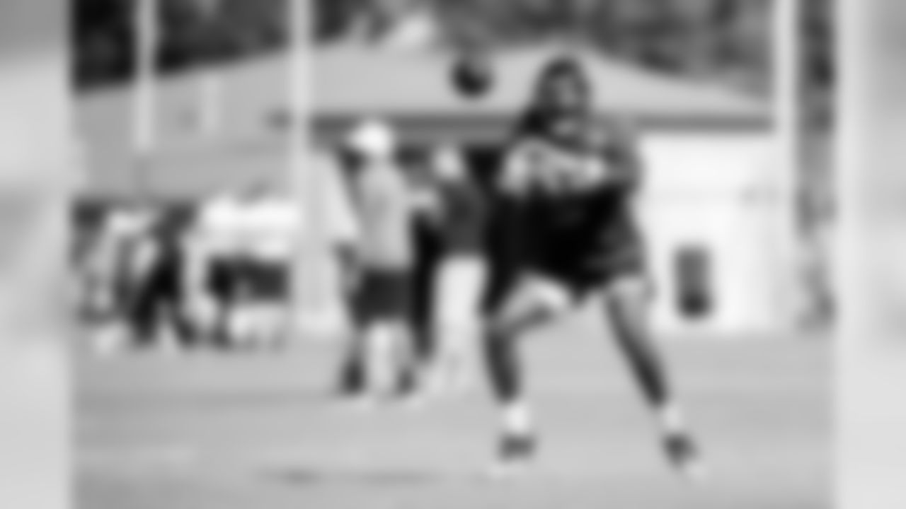 July 24, 2019 - WR Mohamed Sanu on the third day of practice. (Photo by Kara Durrette/Atlanta Falcons)