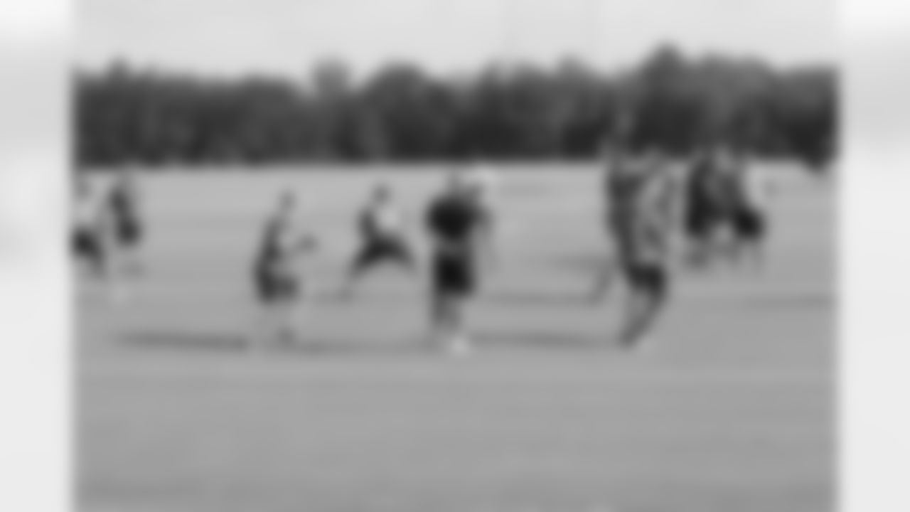 The quarterbacks // 2011 Russell Athletic Training Camp - Day 1 // July 29, 2011 // Flowery Branch, Ga. —