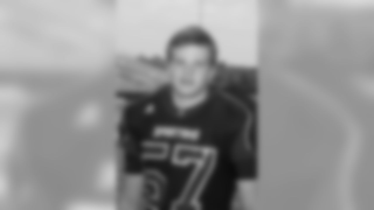 The Atlanta Falcons awarded D. David Davis with the Captain in the Communit