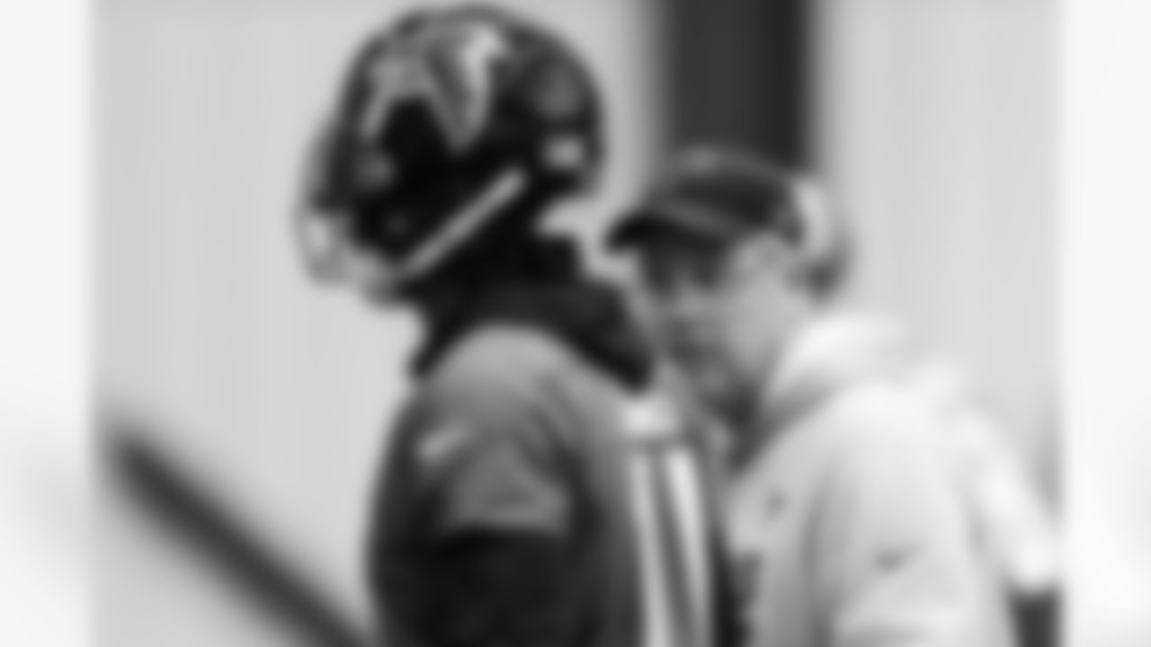Dave Brock, wide receivers coach, WR Julio Jones