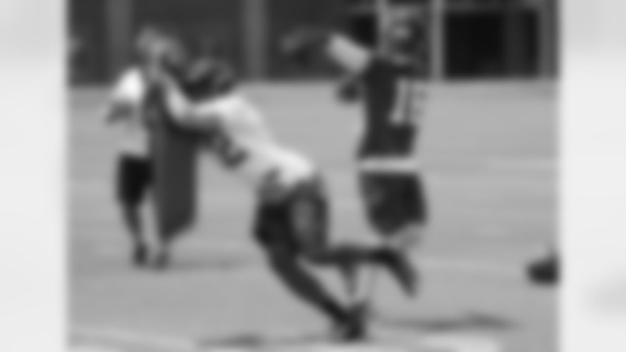 S Keanu Neal and WR Justin Hardy