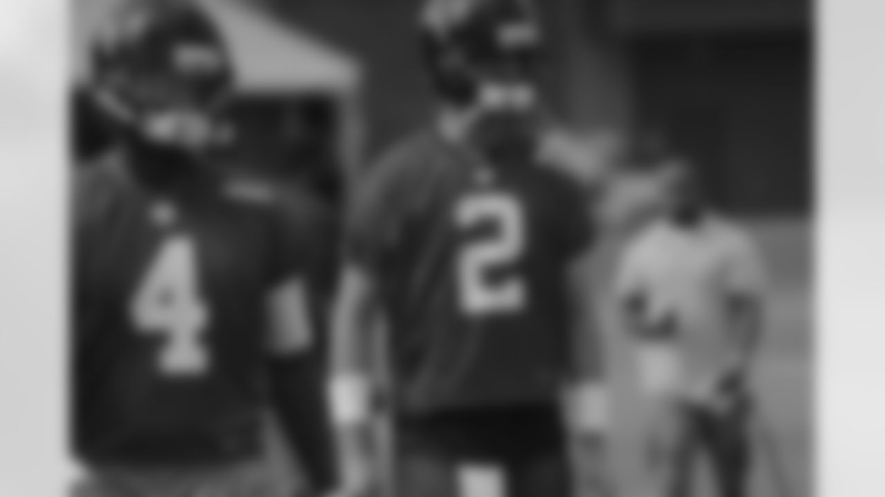 Quarterbacks Matt Ryan and Dominique Davis