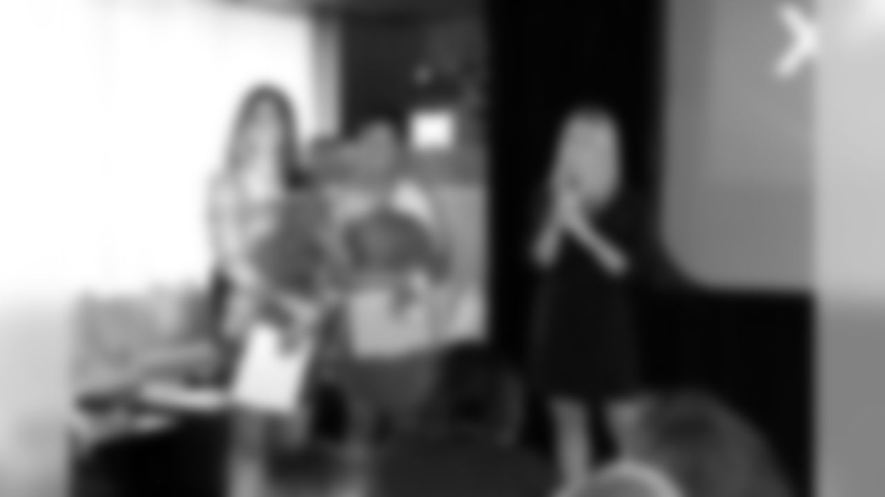 From left, cheer choreographer Jakene Ashford and cheer coordinator Chato Waters // 2011 Atlanta Falcons Cheerleaders XFinity Release Party // 2011 // Atlanta -
