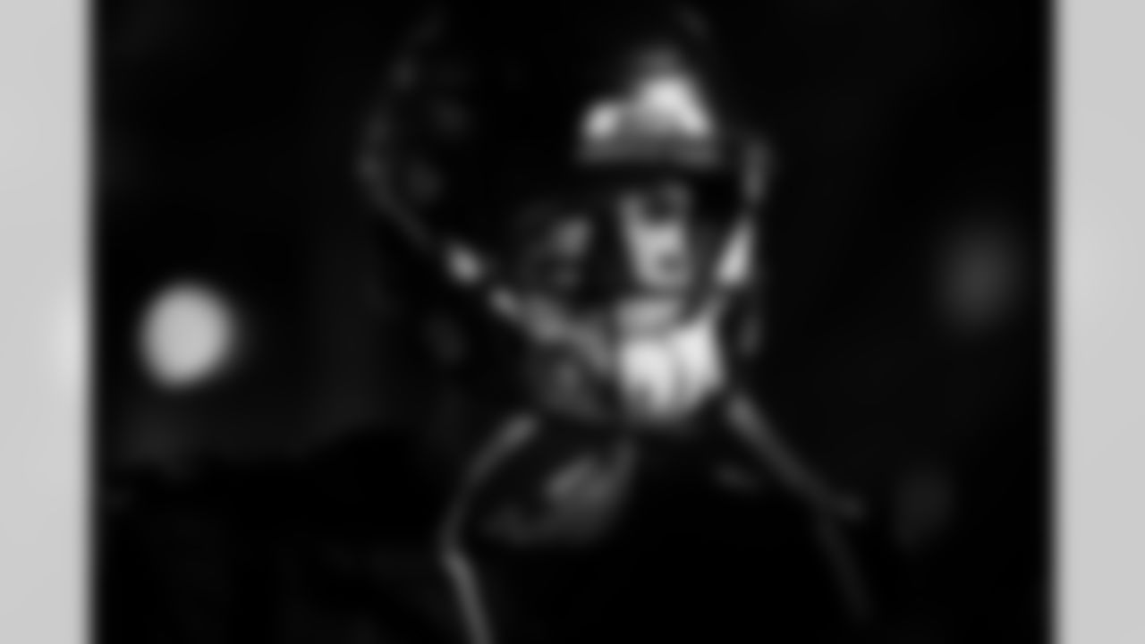 Atlanta Falcons quarterback Matt Ryan #2 prepares to take the field prior to a game against the New England Patriots at Mercedes-Benz Stadium in Atlanta, Georgia on Thursday, November 18, 2021. (Photo by Brandon Magnus/Atlanta Falcons)