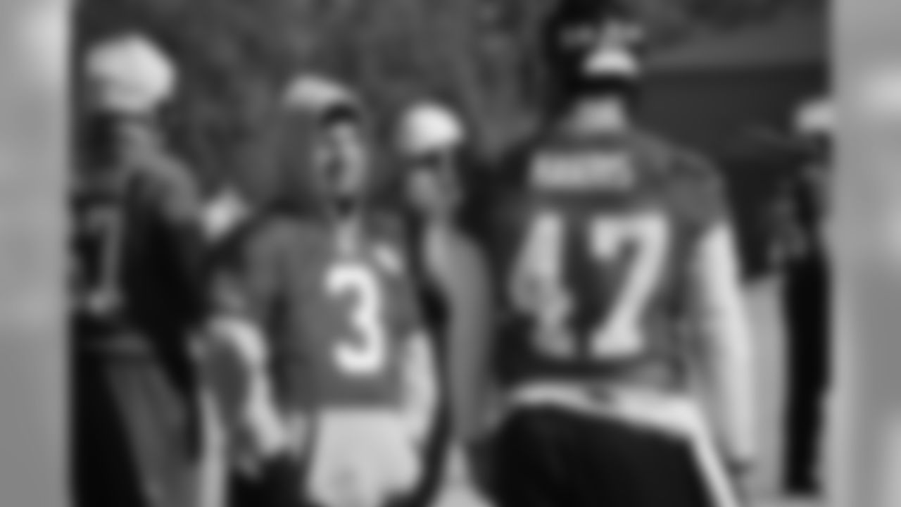 K Matt Bryant and LS Josh Harris