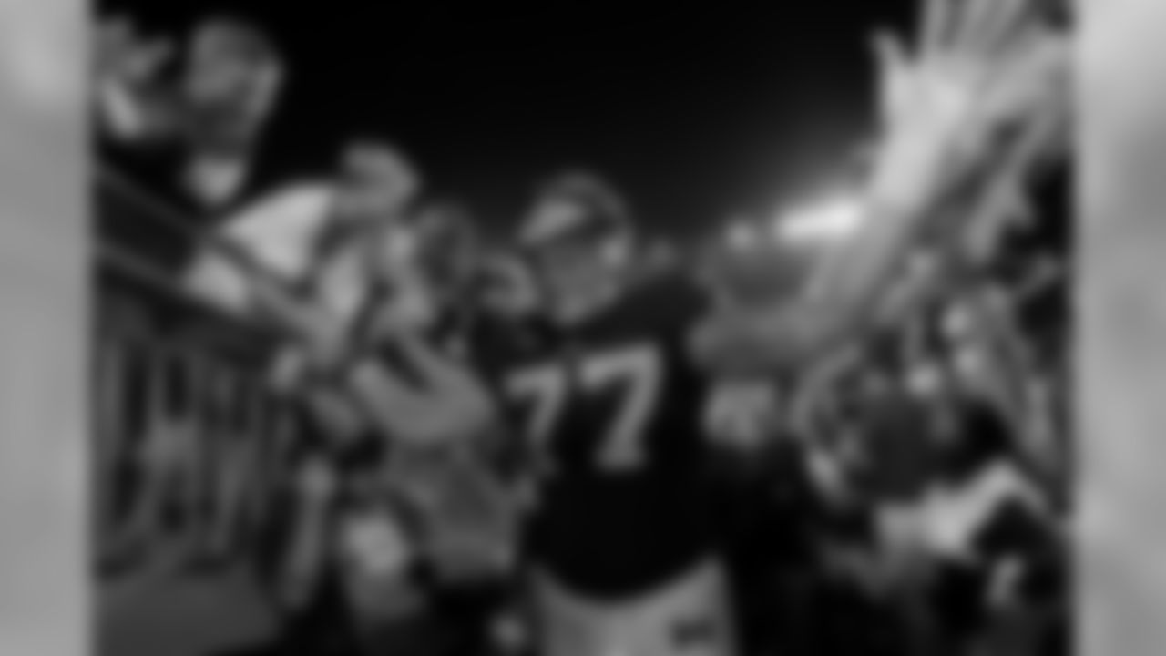 At 6-foot-7, 309 pounds, Taylor Lewan, who was a four-year starter at Michigan, has the size, athleticism, strength and attitude to be a factor at left tackle for a long time.