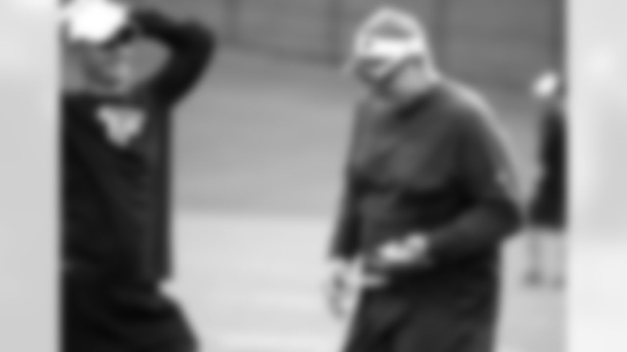 Assistant offensive line coach, Wade Harman