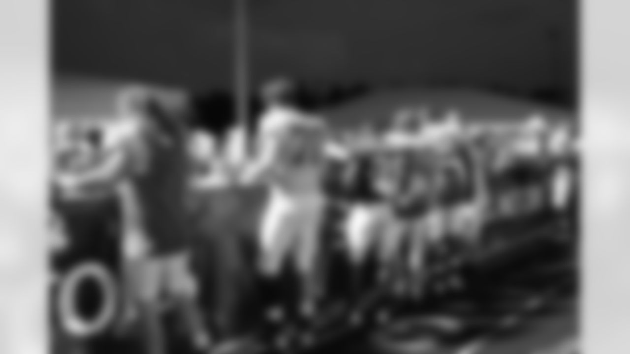 Bear Woods and Tom McCarthy work autograph row // 2011 Friday Night Lights // August 5, 2011 // Norcross, Ga. —